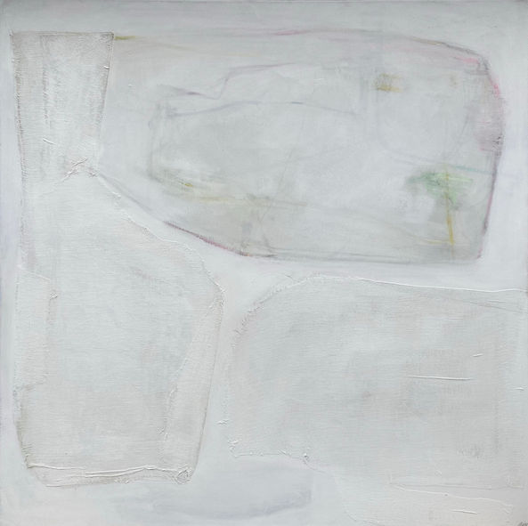 Anna-Karin Nordin - Shining Through - 100x100x4cm - Mixed media on canvas.JPEG