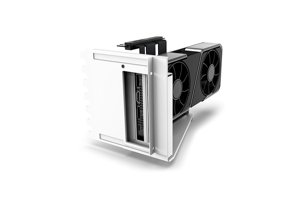 縮圖：NZXT Vertical GPU Mounting Kit White PCIE4.0X16
