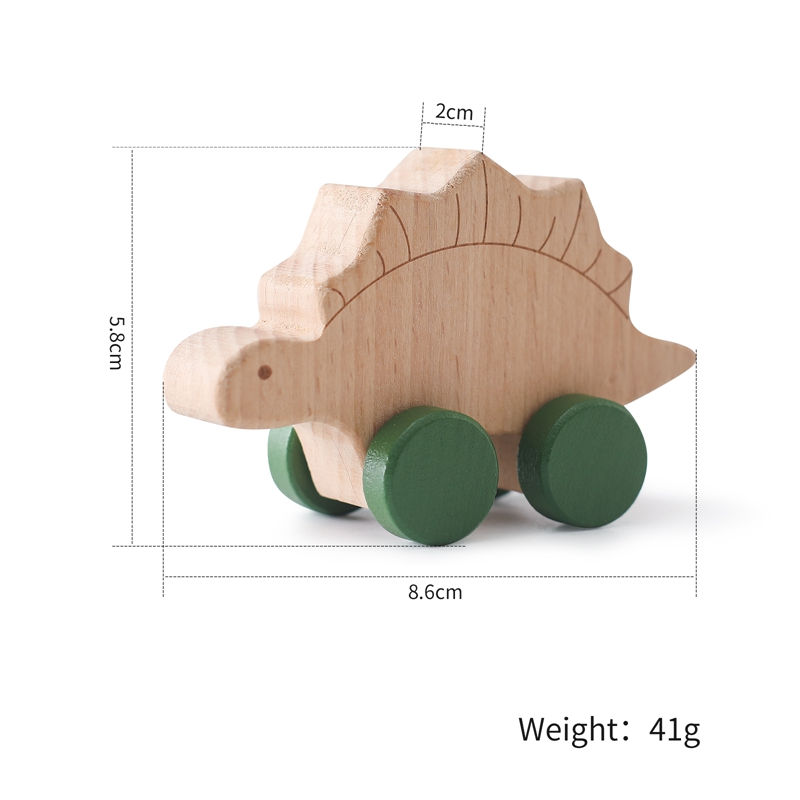 Thumbnail: Beechwood Dinosaur Puzzle Block