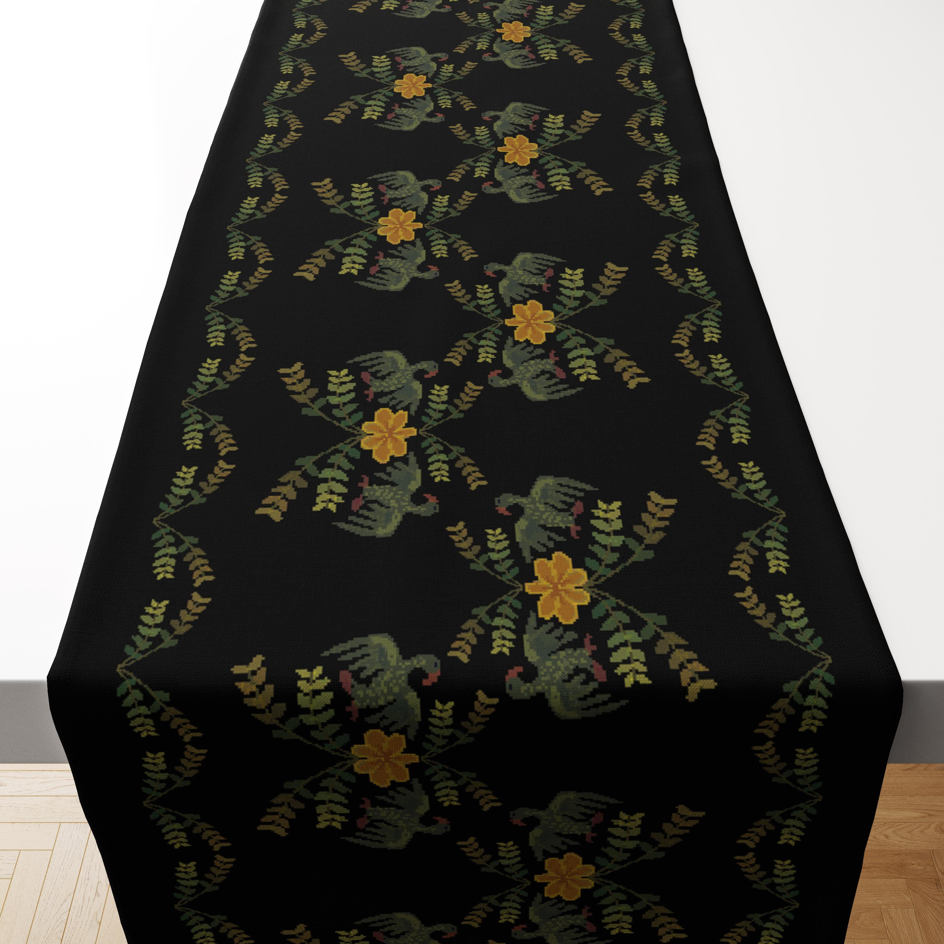 Pixelbird svart, löpare