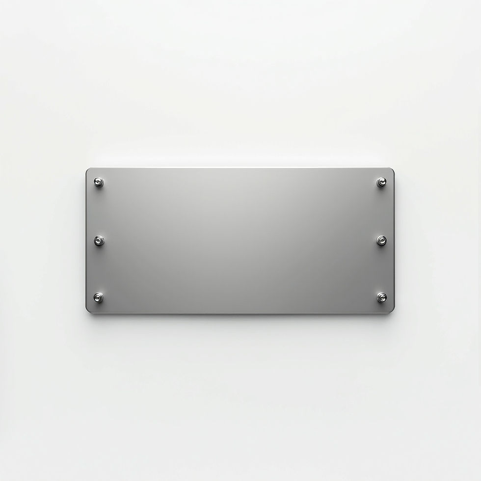 Alloy Chassis Plate