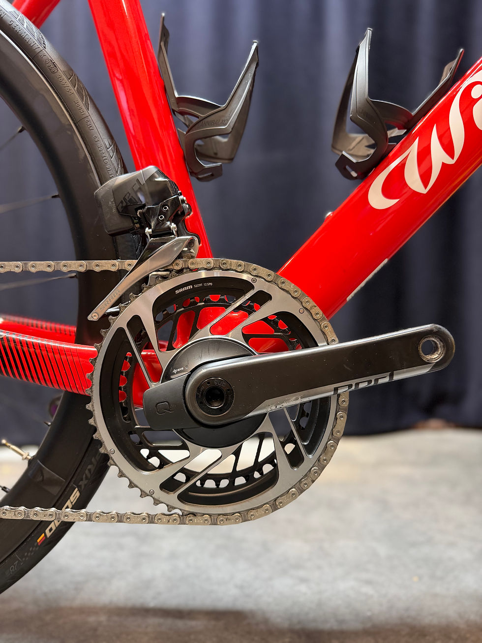 Wilier Cento10 SL taglia XL con SRAM Red AXS 12 velocità, power meter integrato, ruote Fulcrum Wind 42 Carbon e cockpit integ