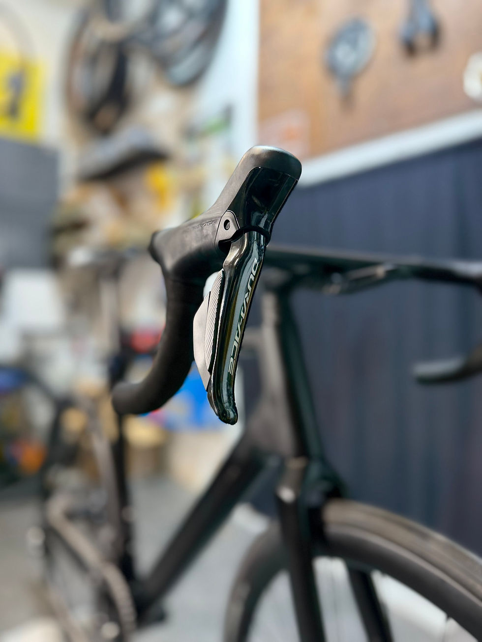 Miniatura: Leva del cambio Shimano Dura-Ace Di2 — Canyon Ultimate CF SLX