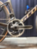 Bici da corsa Scott Foil Supersonic con power meter Quarq, rapporti 50/37 e 10/33 e setup aero