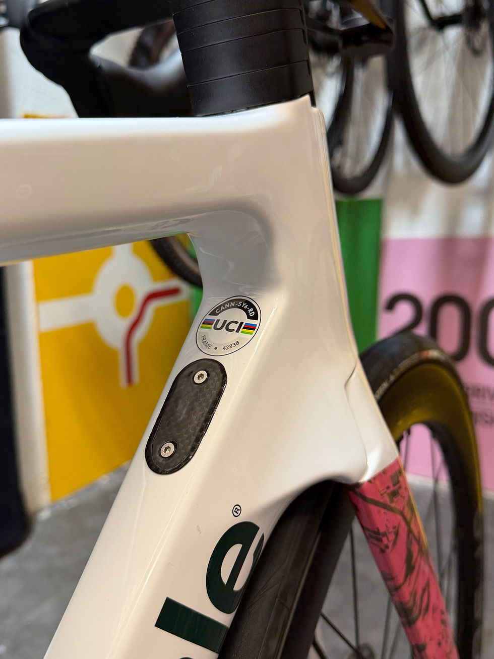Miniatura: Cannondale SystemSix Hi-MOD Team Edition EF Rapha taglia 54 con Shimano Ultegra Di2, power meter Ultegra e ruote Ursus Pura R