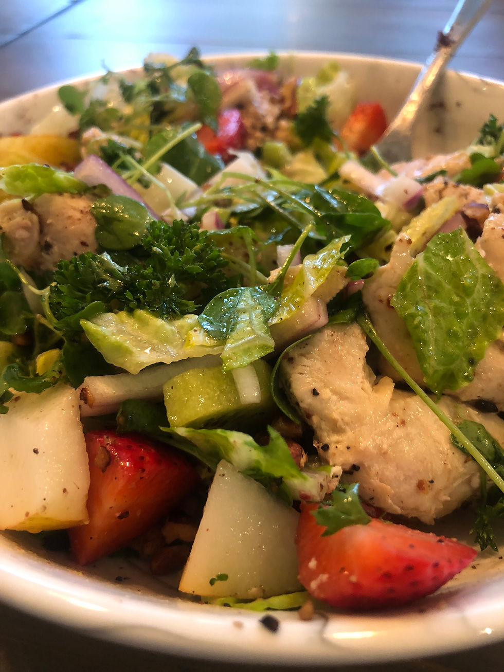 This is my actual salad.