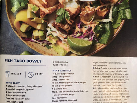 Fish Taco Bowls