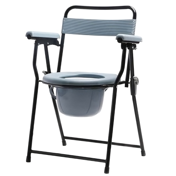Foldable Commode Seat