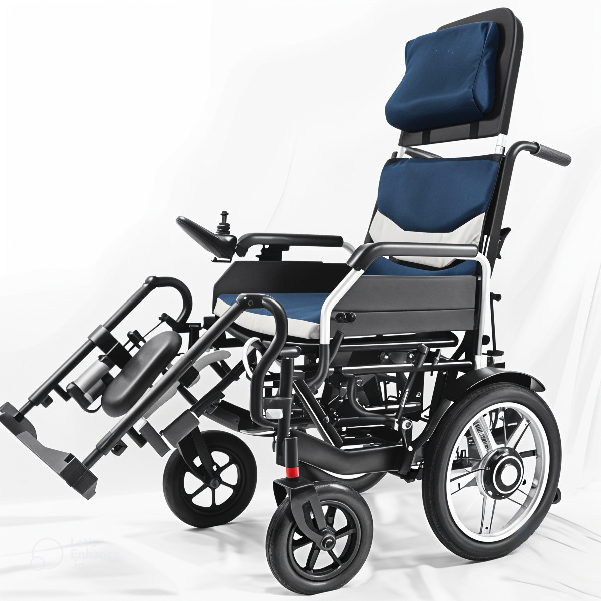 Reclining electric wheelchair