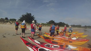 Sortie kayak de mer - Club de La Flèche
