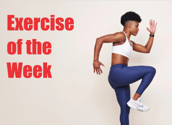 Exercise of the Week: Hop up with Knee Raise