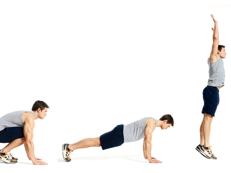 Exercise of the Week: Burpees with and without pushup