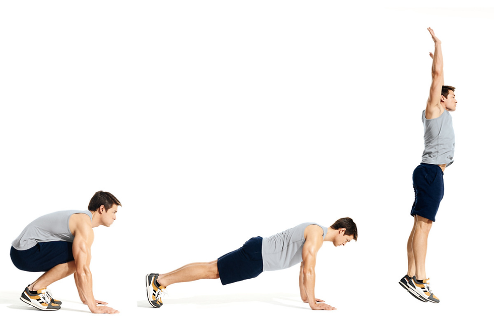 Exercise of the Week: Burpees with and without pushup