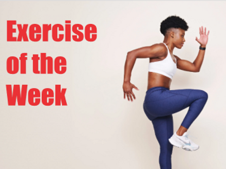 Exercise of the Week: Hop up with Knee Raise