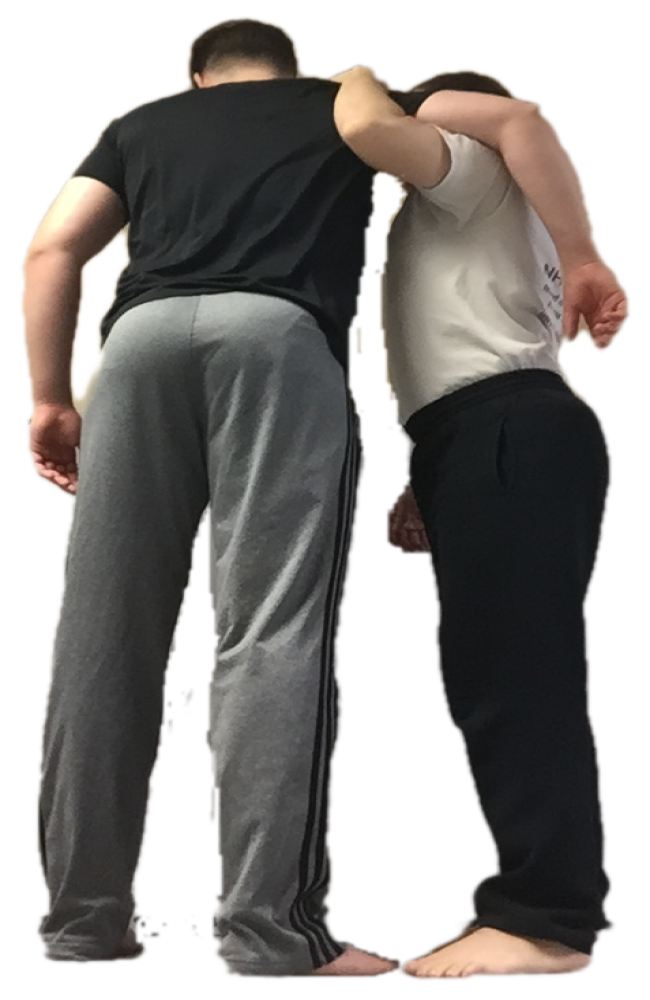 Under-hook back view