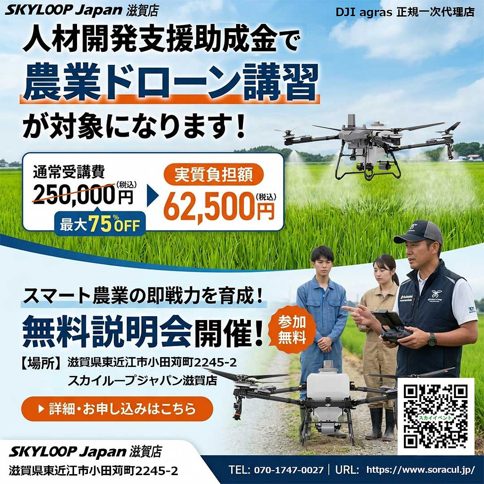 「ドローン導入したいけど費用が…」助成金で解決できるかもしれません