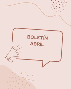 Boletín informativo de abril de 2026