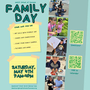 May 4 - Family Day - 7am-4pm