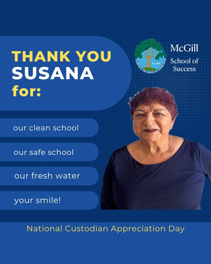 Fri Oct 2 - Custodian Appreciation Day