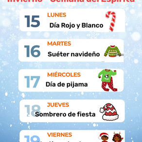 15-19 de diciembre - Semana del Espíritu Invernal