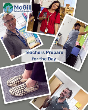 Teachers Prepare for the Day