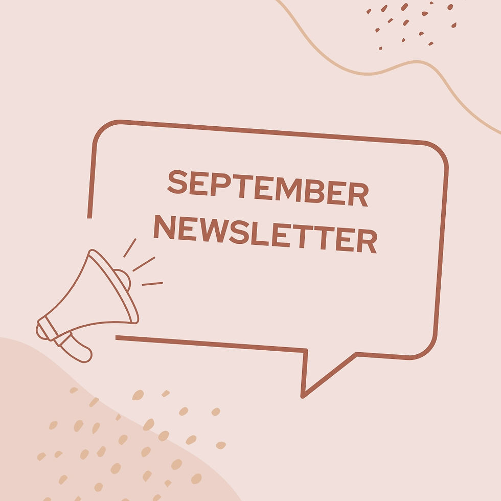 Newsletter for September 2026