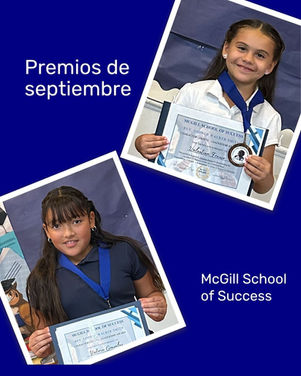 Ver: Premios de McGill en septiembre