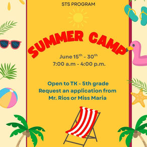 June 15-30 - Summer Camp