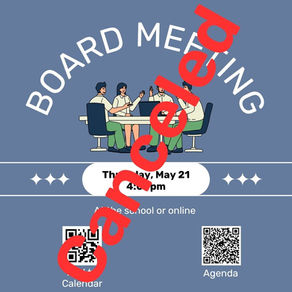 CANCELED - Thu May 21 - Board Meeting - 4pm