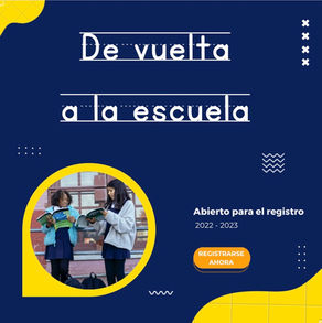¡Formularios de registro 2022-2023 en línea!