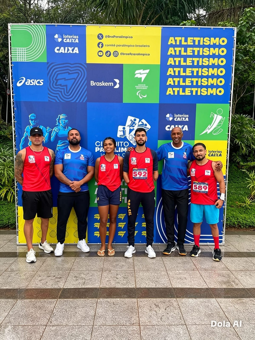 Nossa equipe de atletismo concluiu com grande sucesso sua participação na 2ª Fase Nacional do Circuito Loterias Caixa de Atletismo.