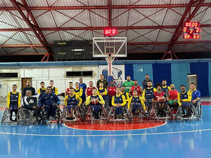 Seleção Brasileira de Basquete em Cadeira de Rodas Sub 23 está na Área!