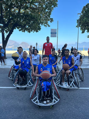 O Andef Cobras, marcou presença no projeto Praia Sem Barreira, dentro do evento Orla Viva.