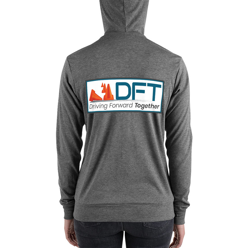 Thumbnail: Unisex zip hoodie