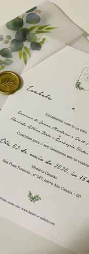 ESPAÇO PARA CASAMENTOS EM BELO HORIZONTE/MG - MONARCA CASARÃO CONVITE DE CASAMENTO IDENTIDADE VISUAL CASAMENTO