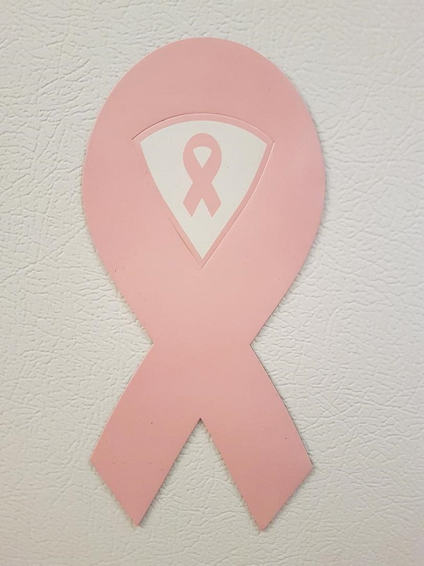 Breast Cancer Car Magnet Protect A Plate