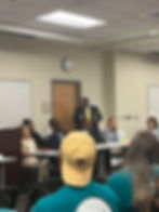 Speaking at a Forum