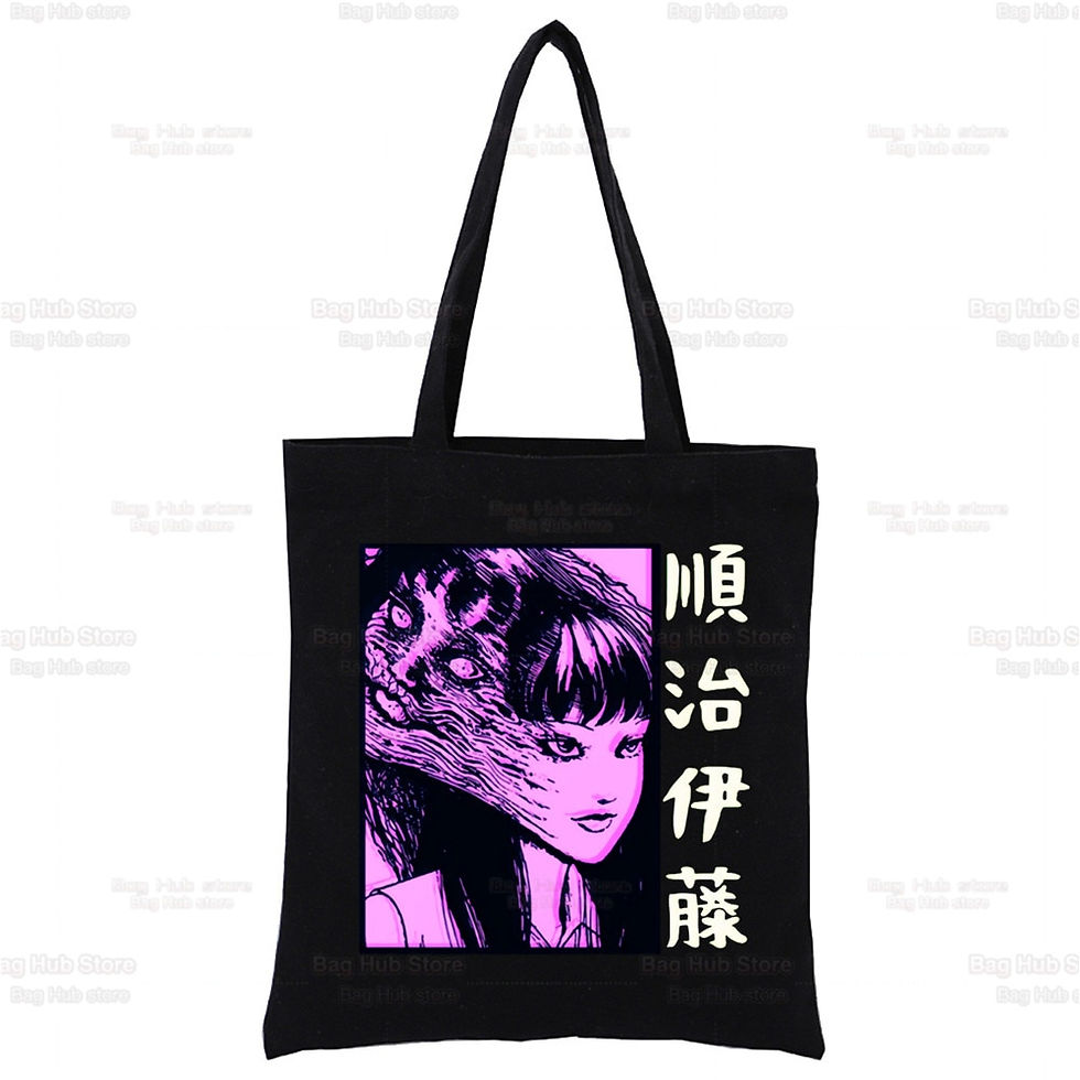 Thumbnail:  Junji Ito Tomie Shintaro Kago Shopping Bags