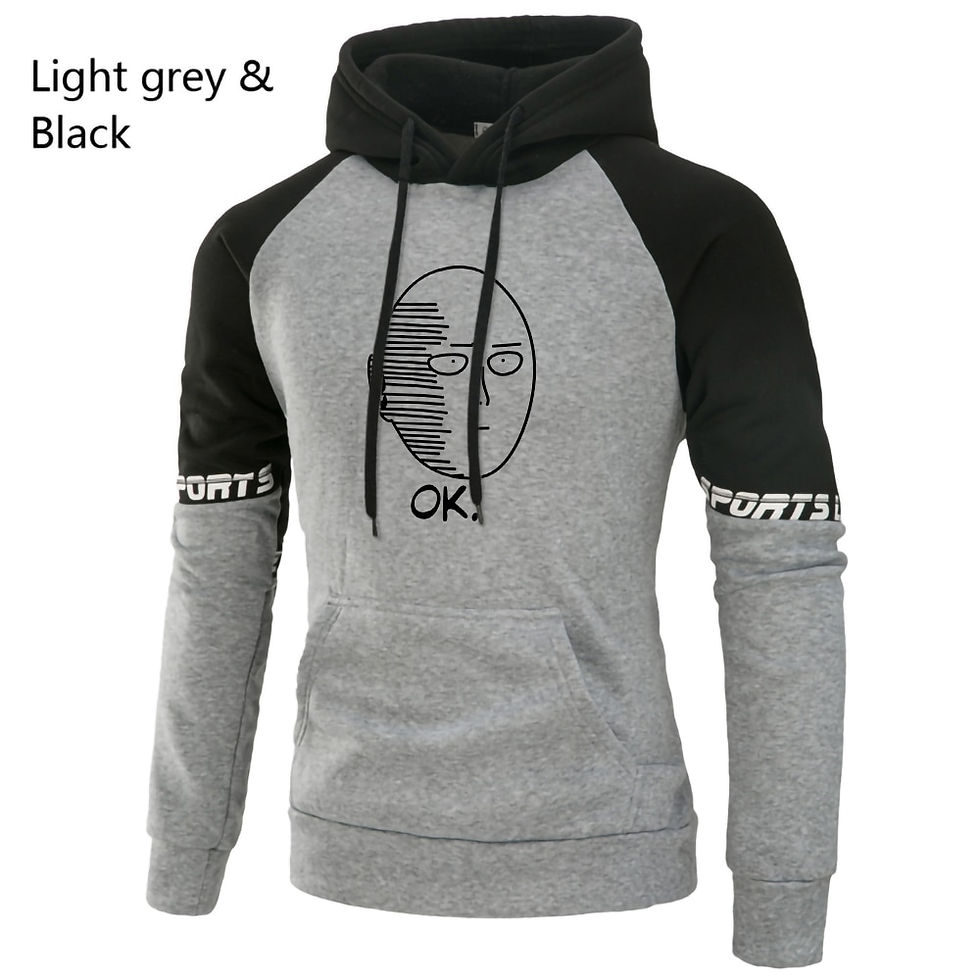Miniature : Casual Hooded Sweatshirt One Punch Man Hoodie 