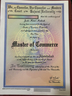 Masters of Commerce Graduate Certificate