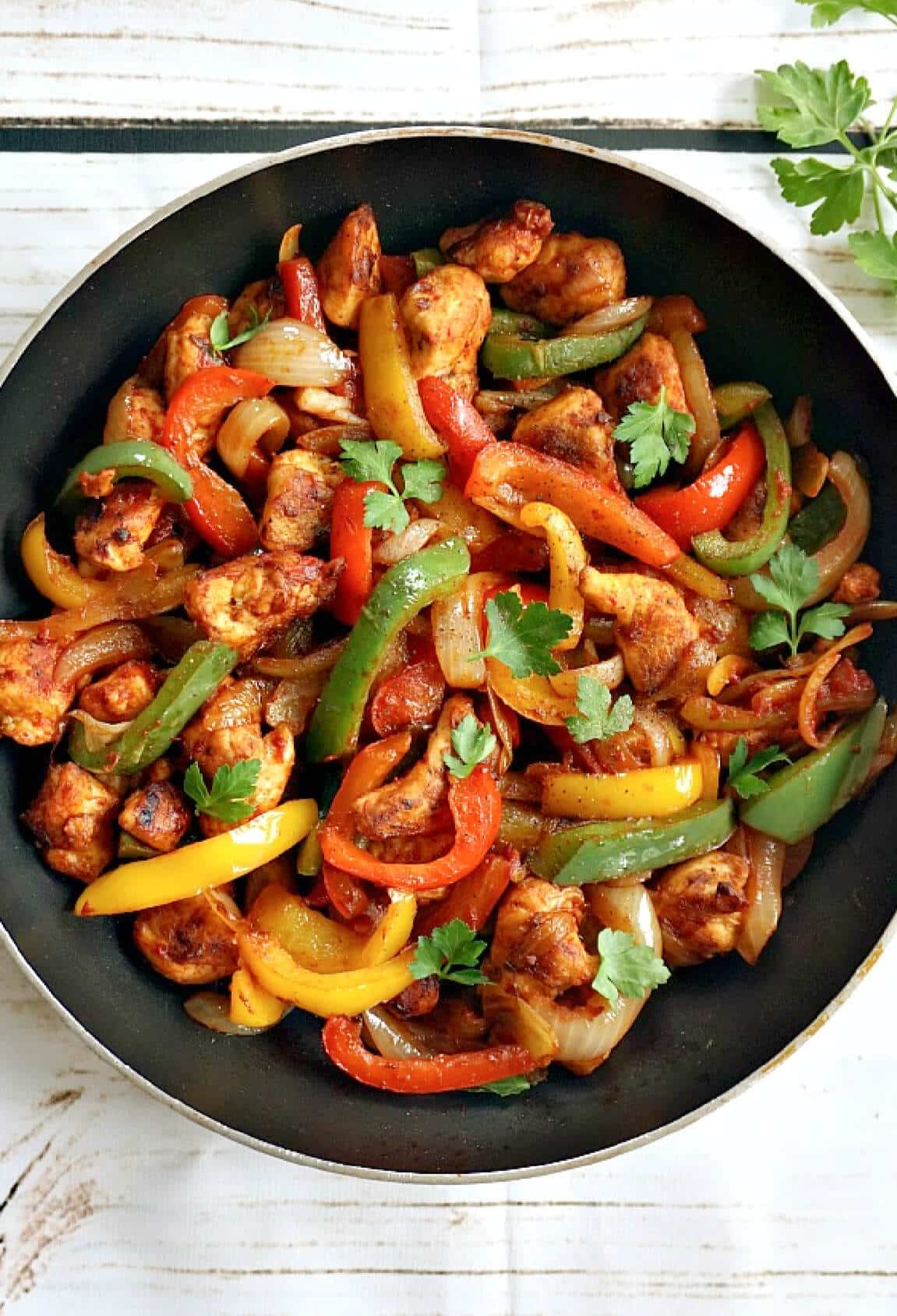 Arranged Food and Objects