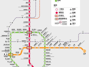 高雄捷運路線導覽圖