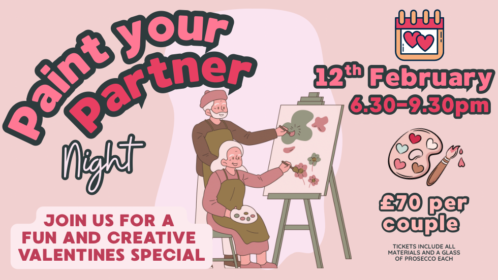 Valentines Special! Paint Your Partner