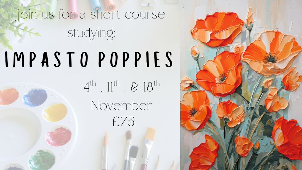 Short Course - Impasto Poppies