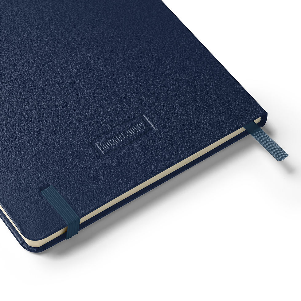 Thumbnail: Black & Blessed Hardcover Notebook