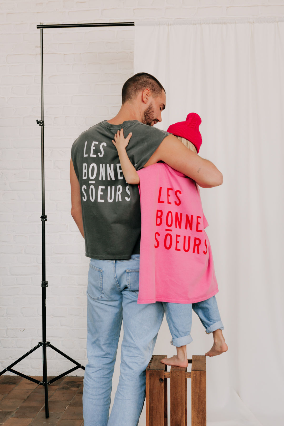 Tee shirt " STAN " noir délavé