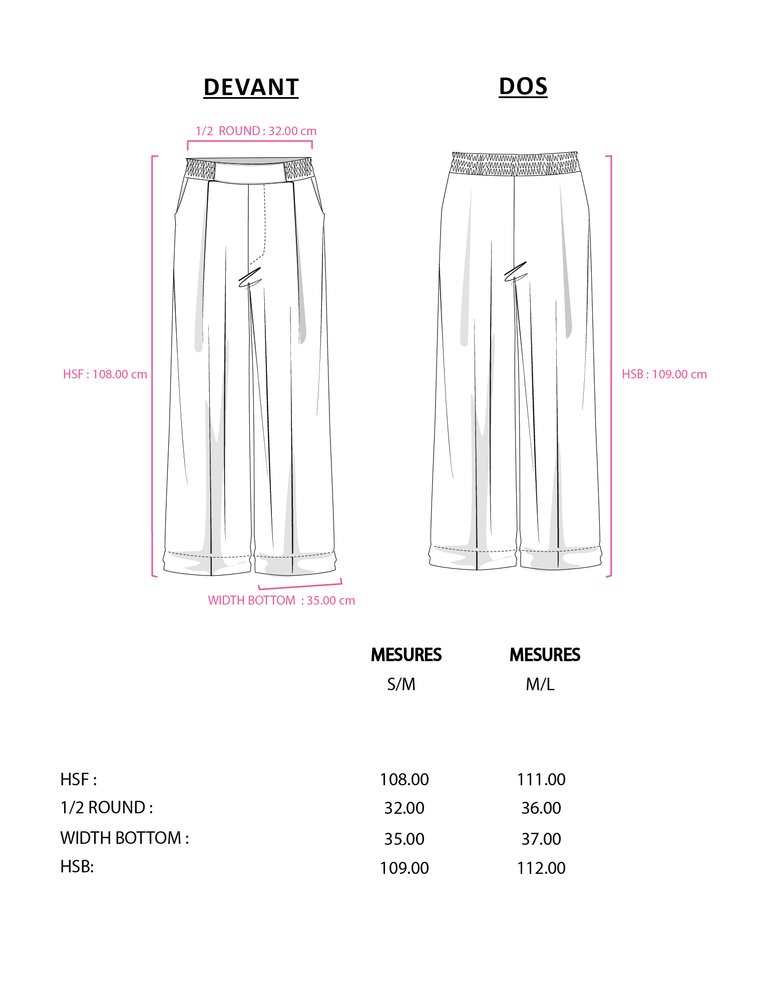 Pantalon " ELLIE " fleurs