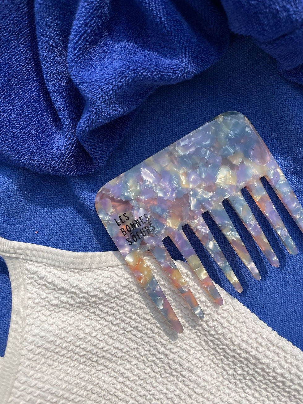 Miniature : Peigne bleu