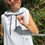 Miniature : Sweat " HOUD " gris chiné clair
