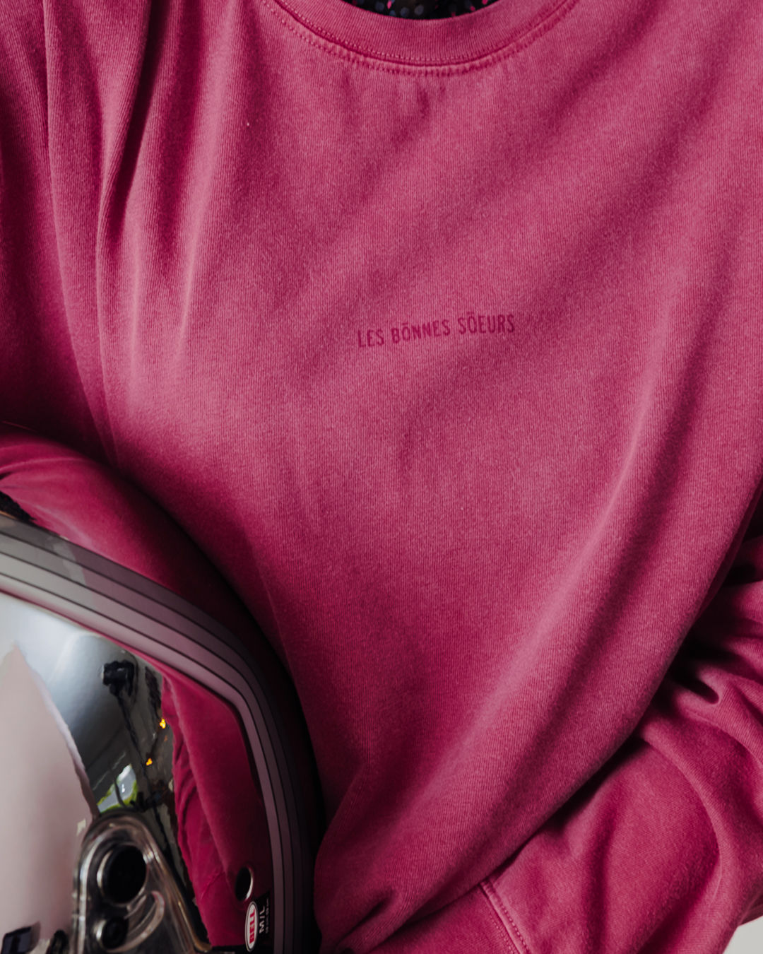 Tee shirt " MAUD " framboise